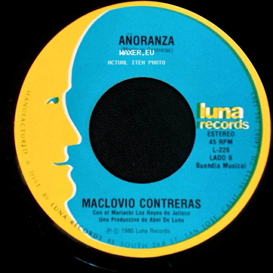 Maclovio Contreras - Las Veladoras / Anoranza side B