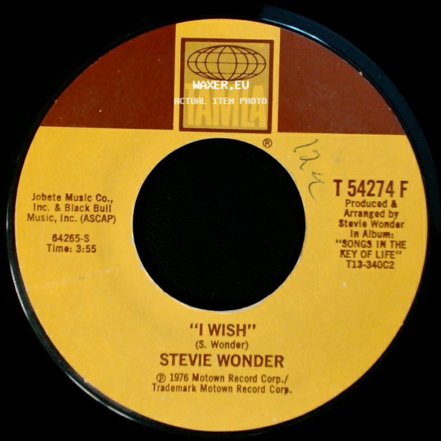 Stevie Wonder - You And I / I Wish side B