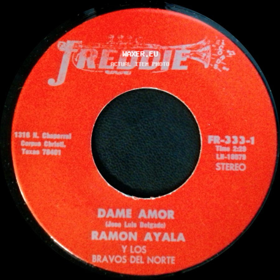 Ramon Ayala Y Los Bravos Del Norte - Dame Amor / Ni El Dinero Ni Nada side A