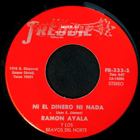 Ramon Ayala Y Los Bravos Del Norte - Dame Amor / Ni El Dinero Ni Nada side B