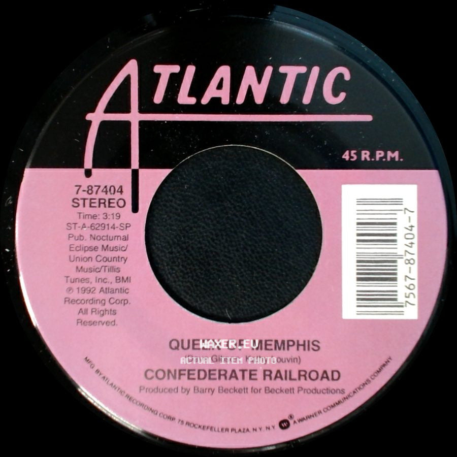 Confederate Railroad - Queen Of Memphis / Jesus And Mama side A