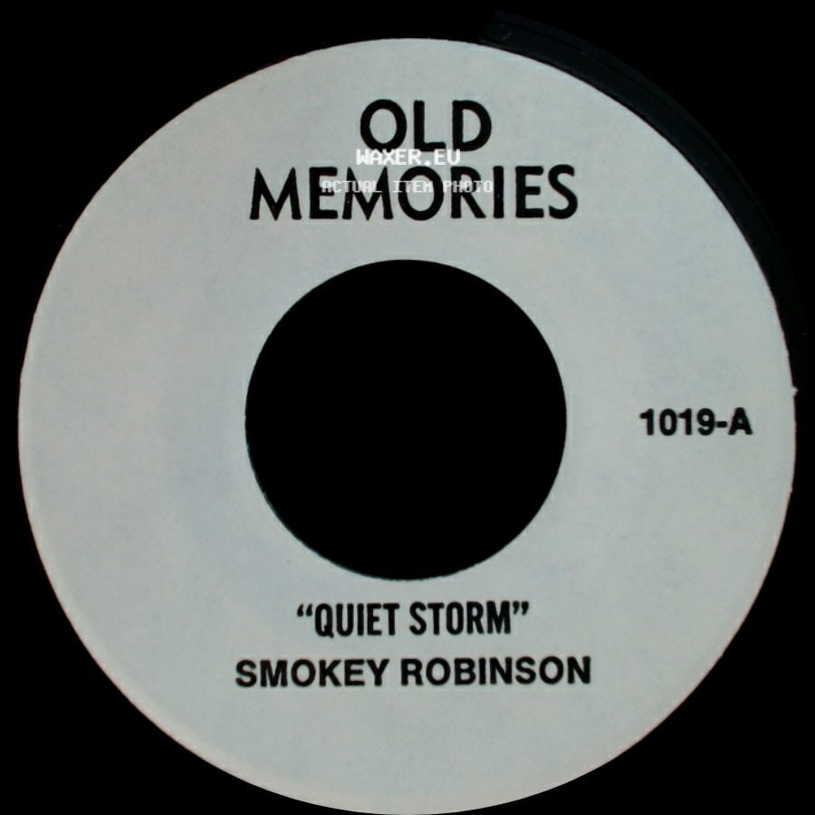 Stevie Wonder / Smokey Robinson - Ribbon In The Sky / Quiet Storm side B