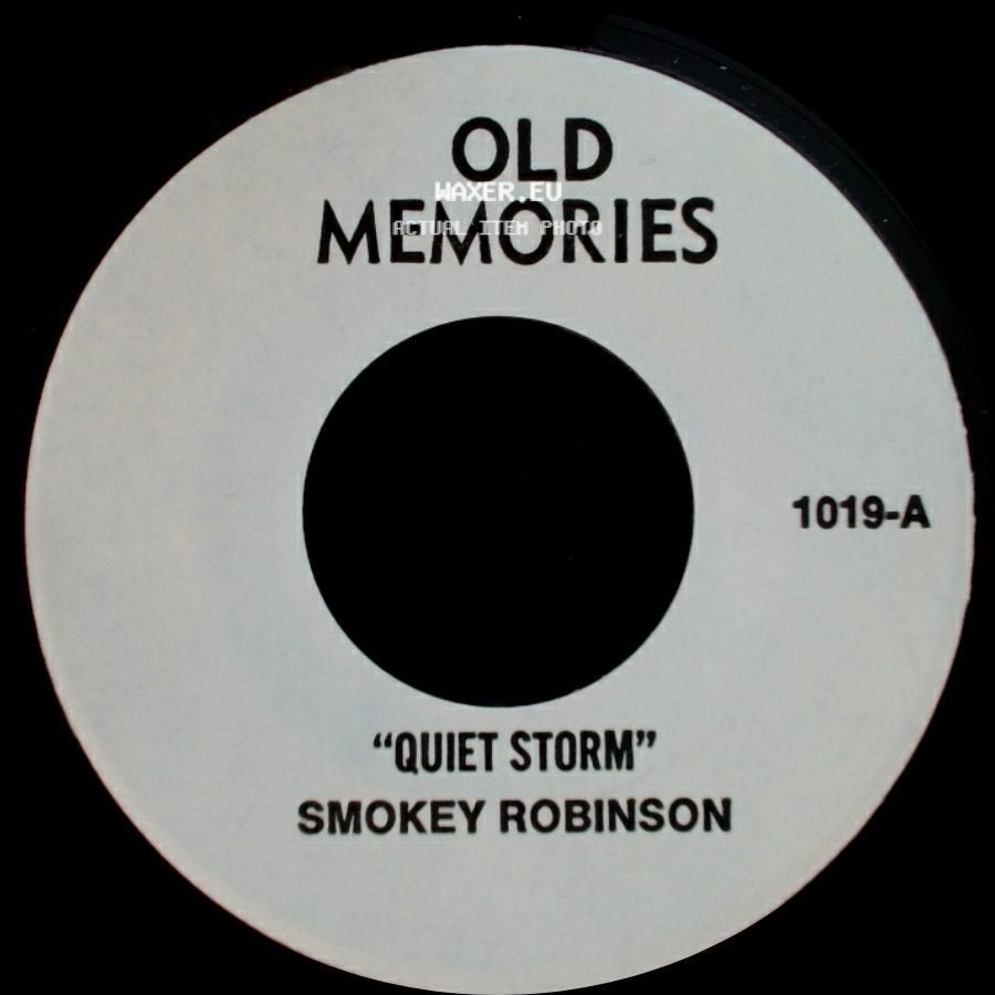 Smokey Robinson / Stevie Wonder - Quiet Storm / Ribbon In The Sky side A