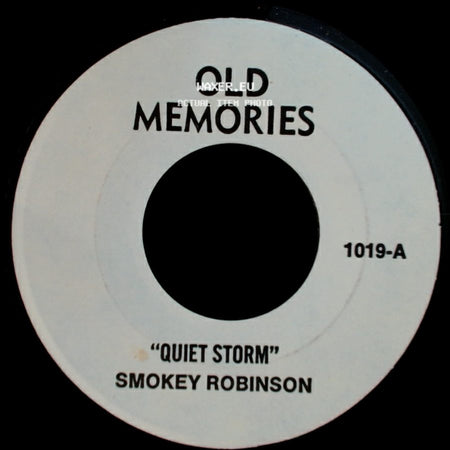 Smokey Robinson / Stevie Wonder - Quiet Storm / "Ribbon In The Sky" side A