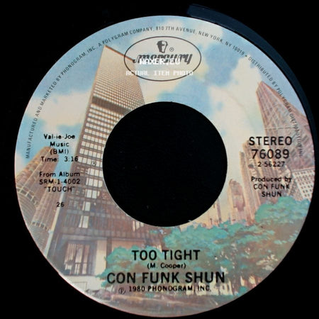 Con Funk Shun - Play Widit / Too Tight side B