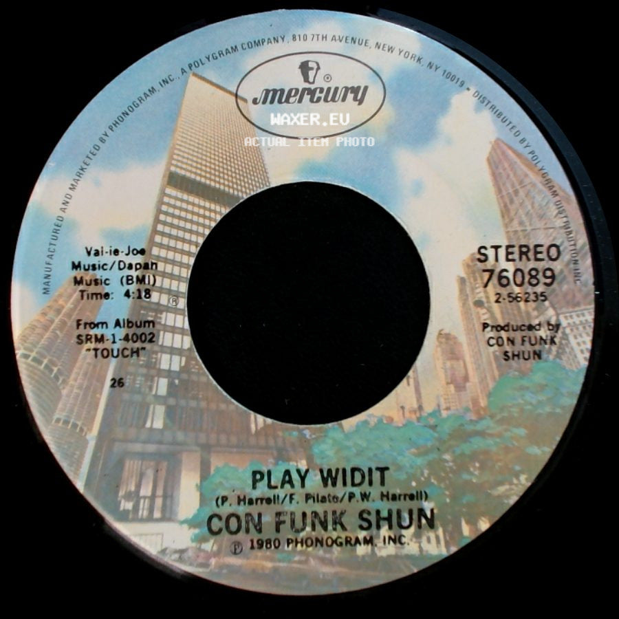 Con Funk Shun - Play Widit / Too Tight side A