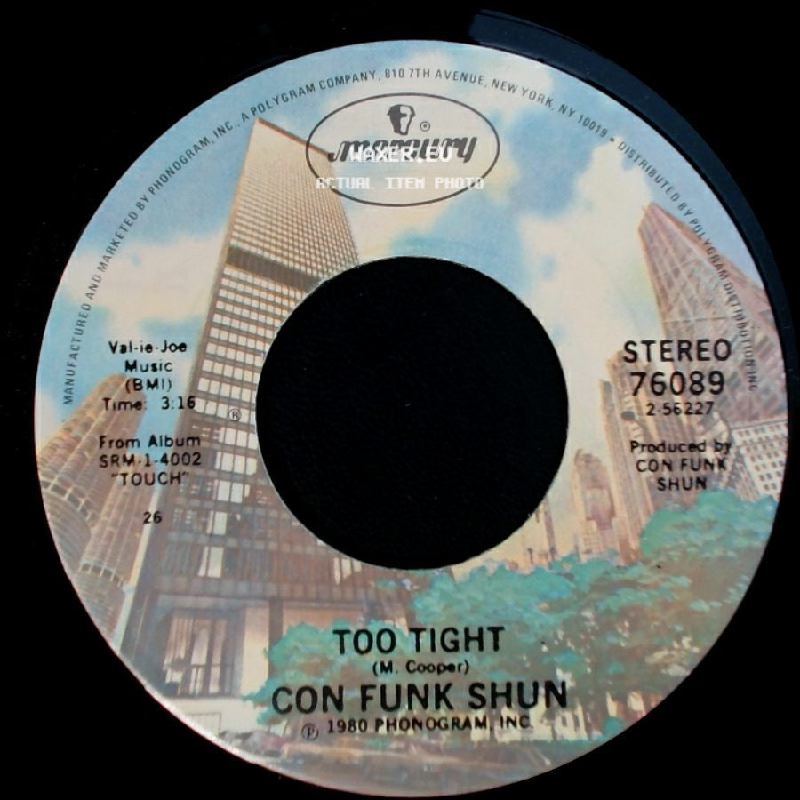 Con Funk Shun - Play Widit / Too Tight side B