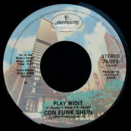 Con Funk Shun - Play Widit / Too Tight side A
