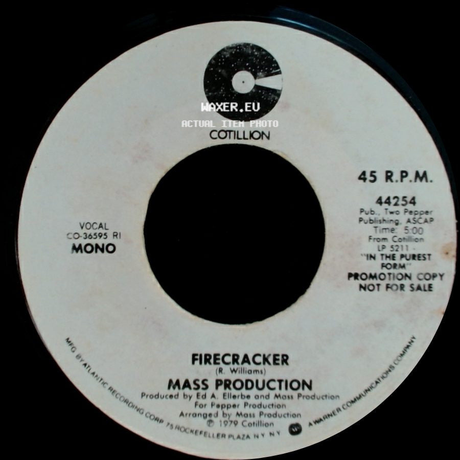 Mass Production - Firecracker / Firecracker side A