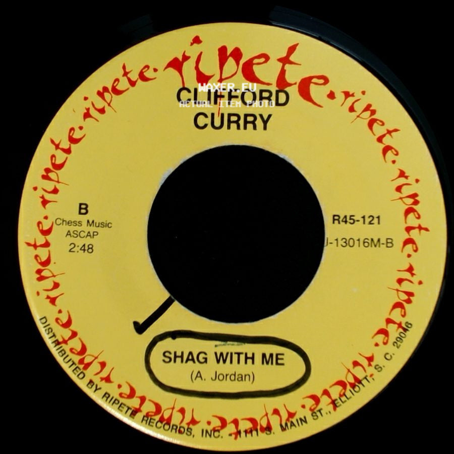 Clifford Curry - (I'm Up For) Gettin' Down Tonight / Shag With Me side B