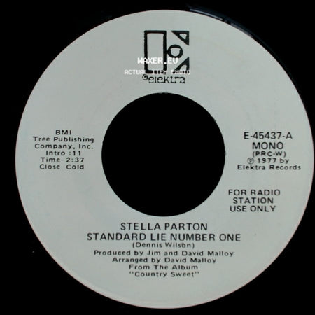 Stella Parton - Standard Lie Number One / Standard Lie Number One side A