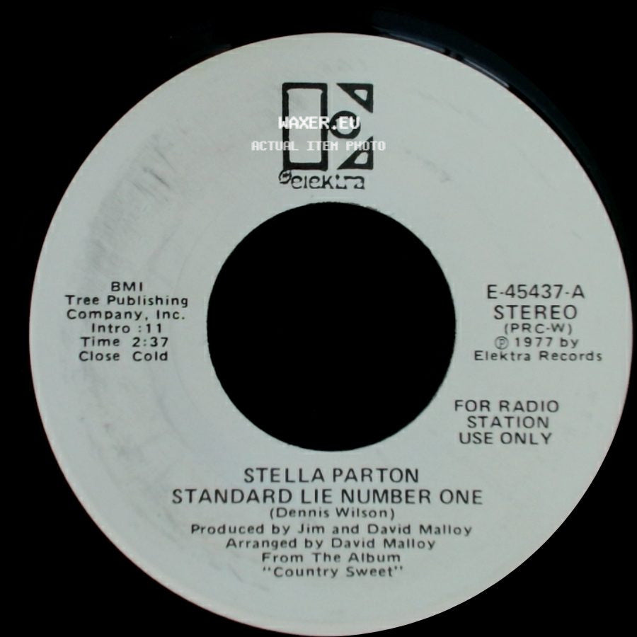 Stella Parton - Standard Lie Number One / Standard Lie Number One side B