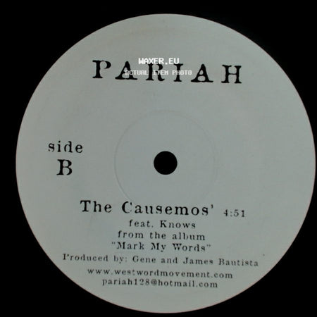 Pariah - Maximum Reaction / The Causemos' side B