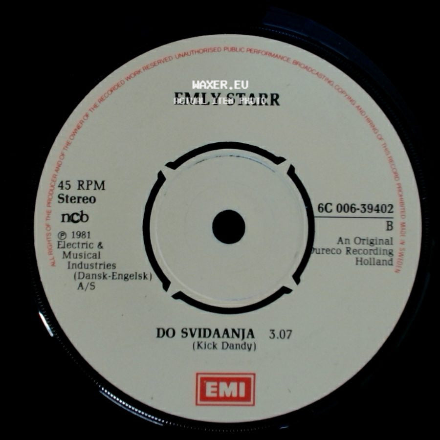 Emly Starr - Do Svidaanja / Santiago Lover side A