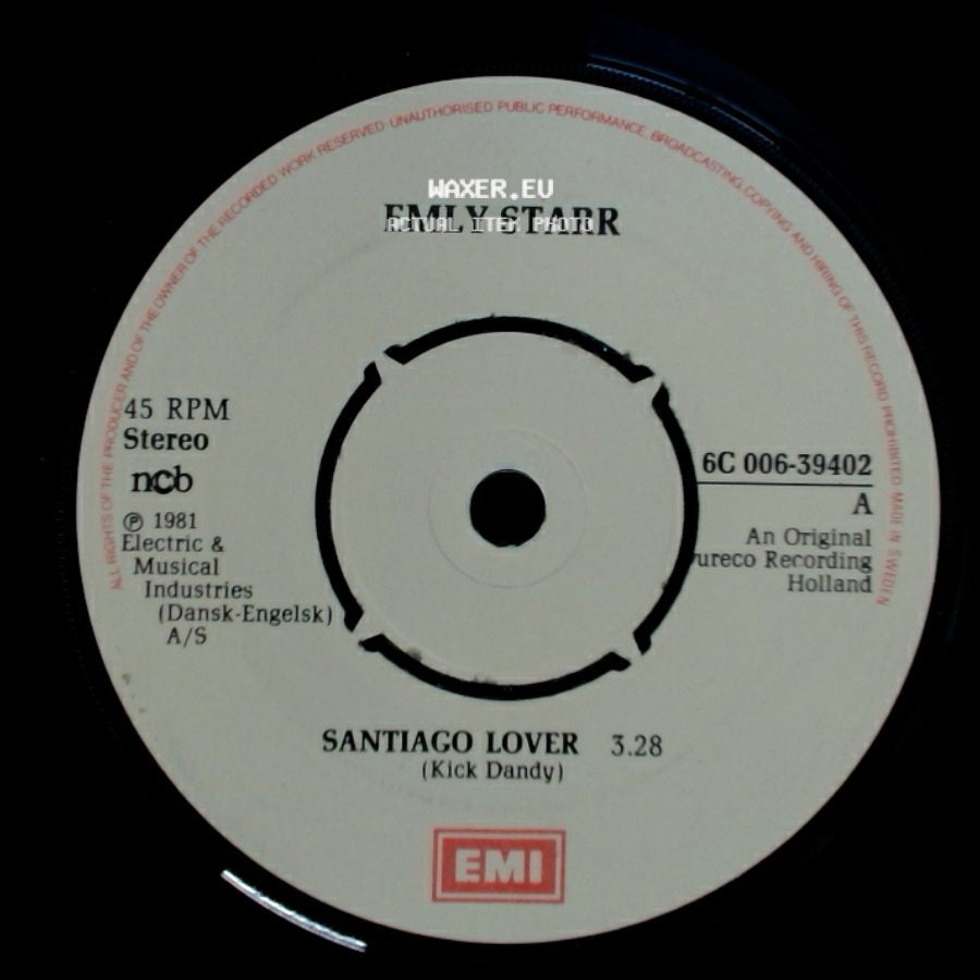 Emly Starr - Do Svidaanja / Santiago Lover side B
