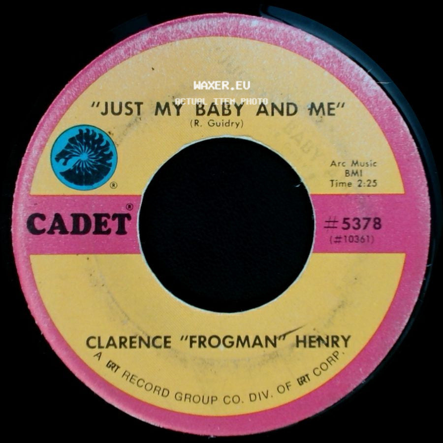 Clarence "Frogman" Henry - Just My Baby And Me / But I Do side A