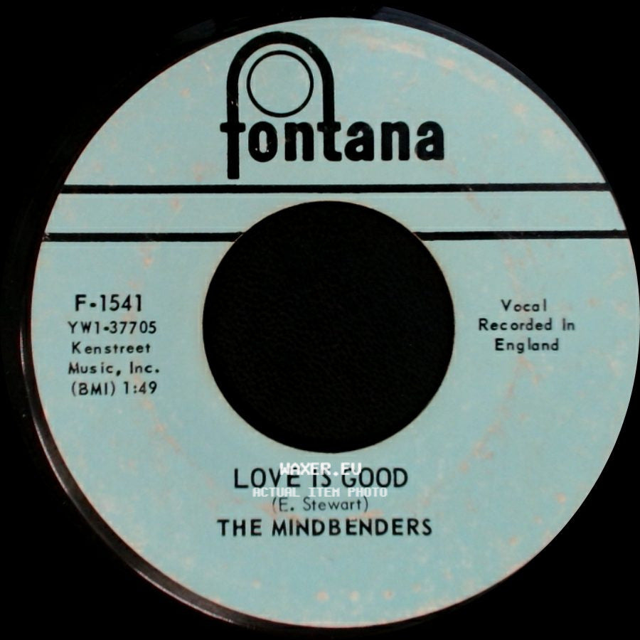 The Mindbenders - A Groovy Kind Of Love / Love Is Good side B