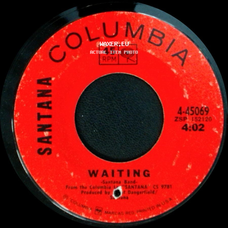 Santana - Evil Ways / Waiting side B