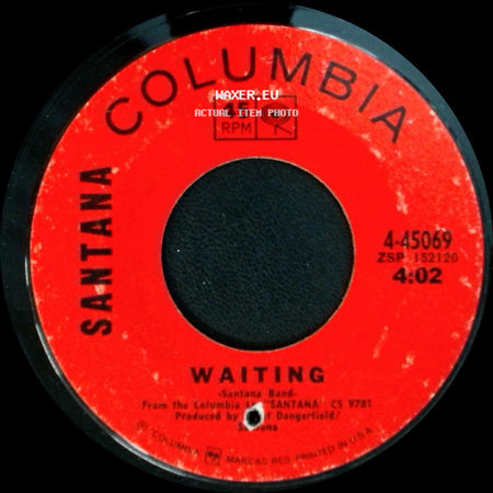 Santana - Evil Ways / Waiting side B