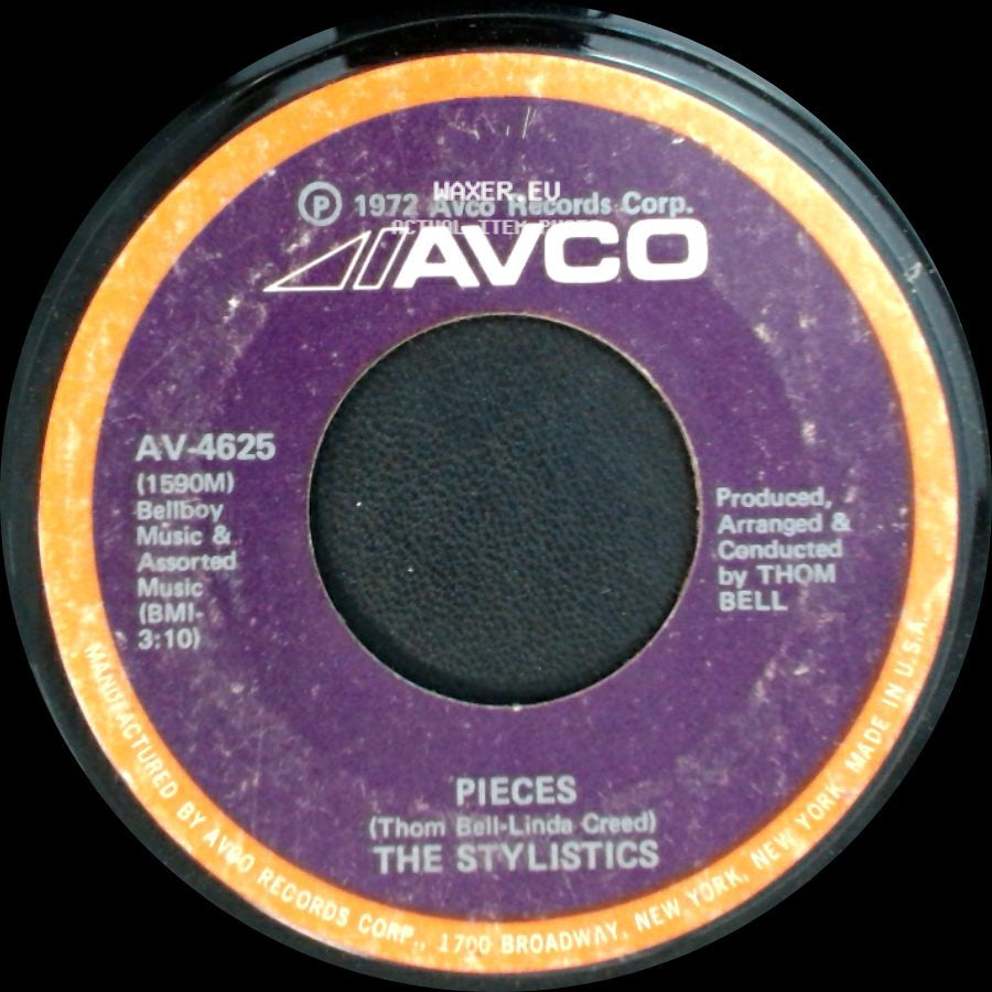 The Stylistics - Pieces / Rockin' Roll Baby side A