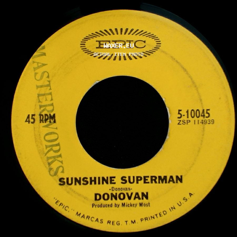 Donovan - The Trip / Sunshine Superman side B
