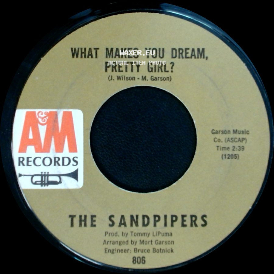 The Sandpipers - Guantanamera / What Makes You Dream, Pretty Girl? side B