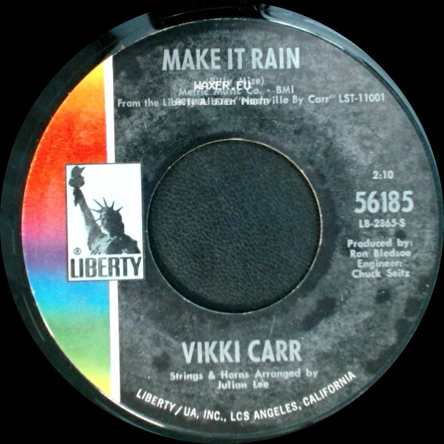 Vikki Carr - Singing My Song / Make It Rain side B