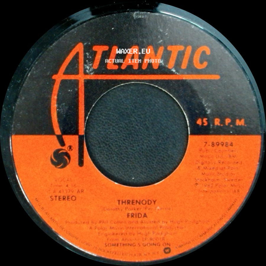 Frida - Threnody / I Know There's Something Going On side A