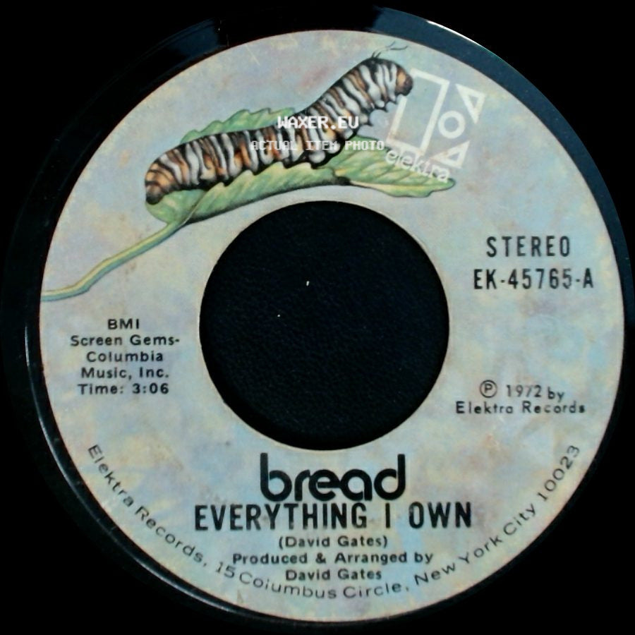 Bread - Everything I Own / I Don't Love You side A