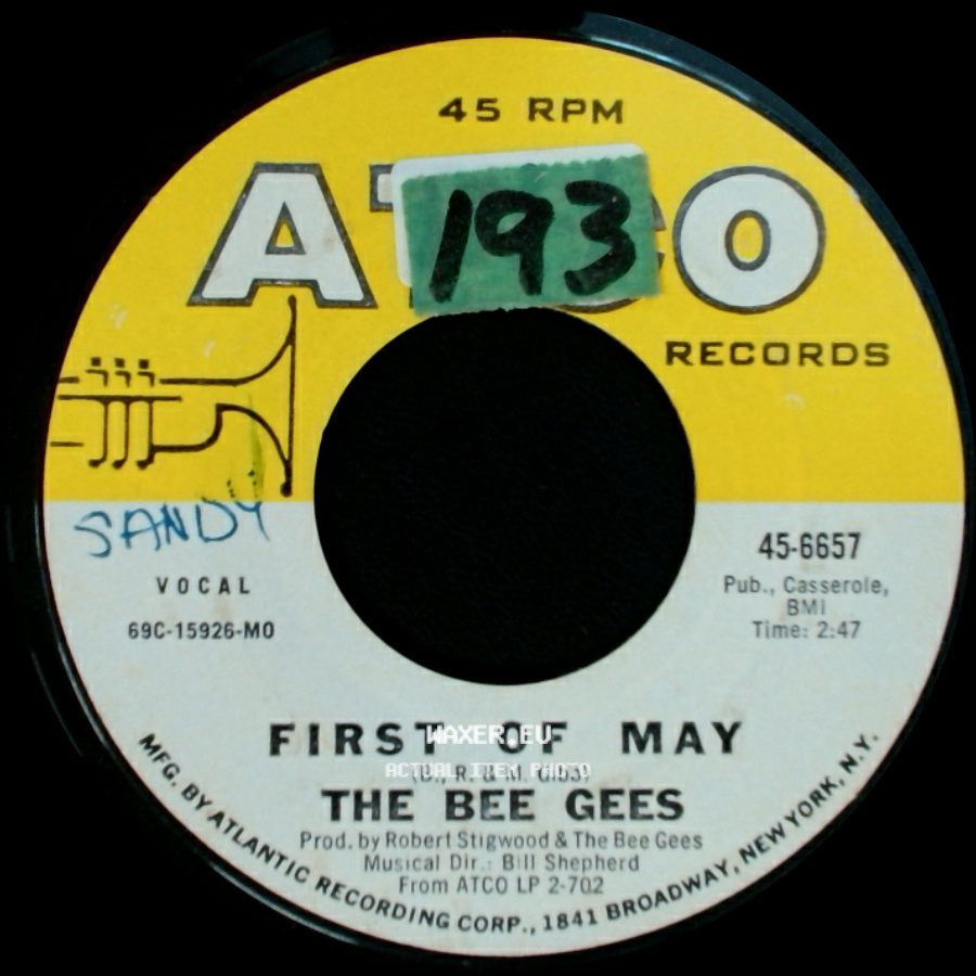 The Bee Gees - First Of May / Lamplight side A
