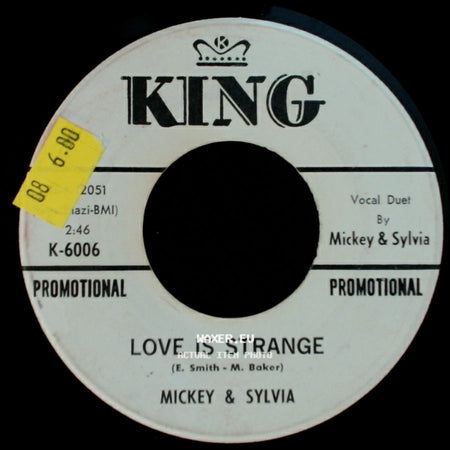 Mickey & Sylvia - Love Is Strange / Darling (I Miss You So) side A