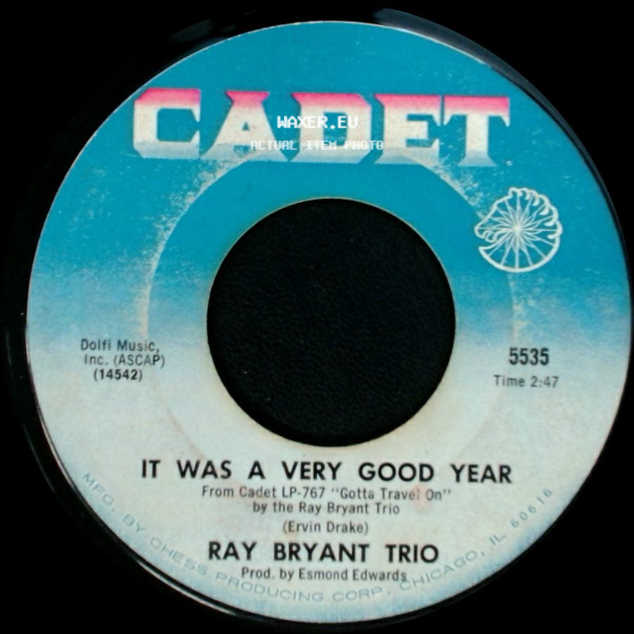 Ray Bryant Trio - It Was A Very Good Year / Gotta Travel On side A