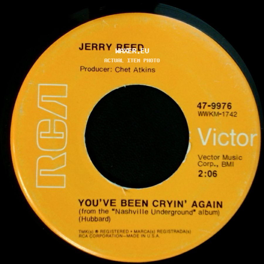 Jerry Reed - You've Been Cryin' Again / When You're Hot, You're Hot side A