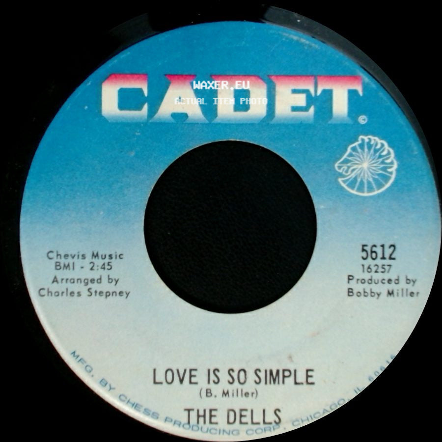 The Dells - Stay In My Corner / Love Is So Simple side B