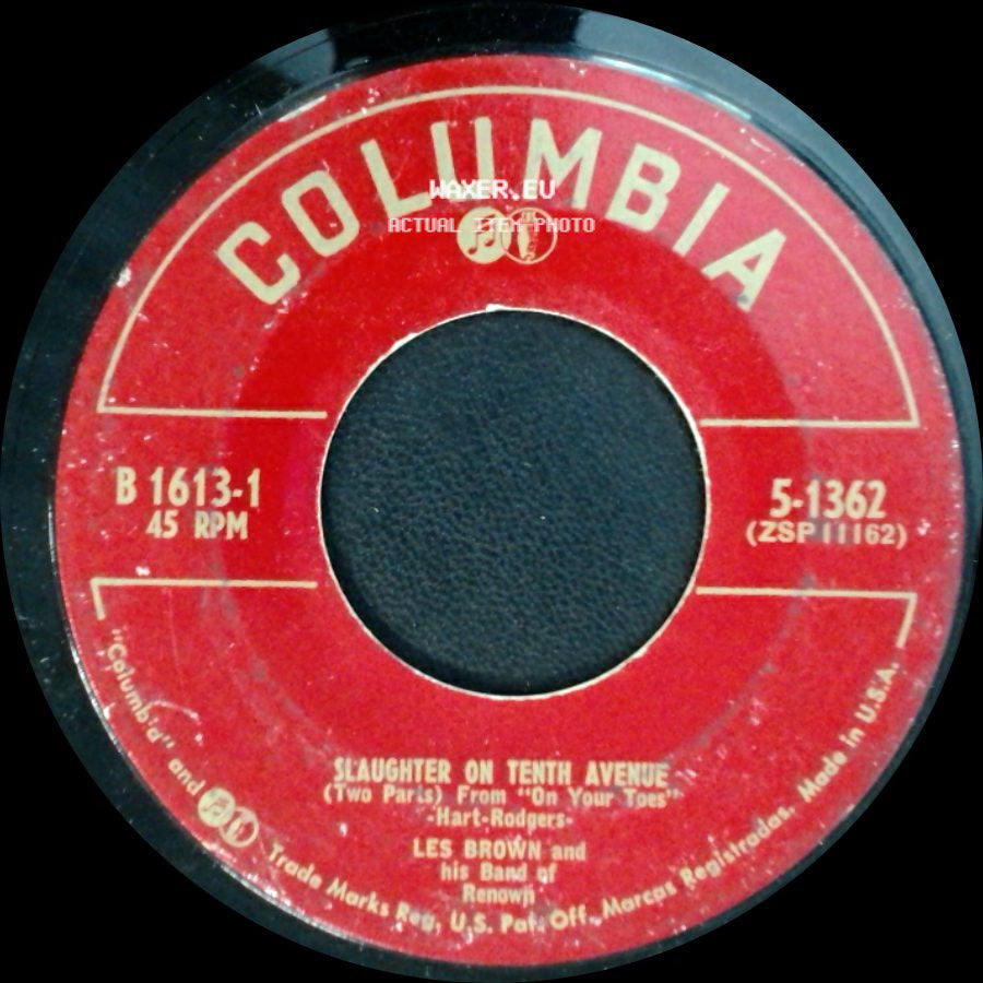 Les Brown & His Orch. / Les Brown And His Band Of Renown - Tenderly / I've Got My Love To Keep Me Warm / Slaughter On Tenth Avenue (Two Parts) From "On Your Toes" - Hart-Rodgers side B