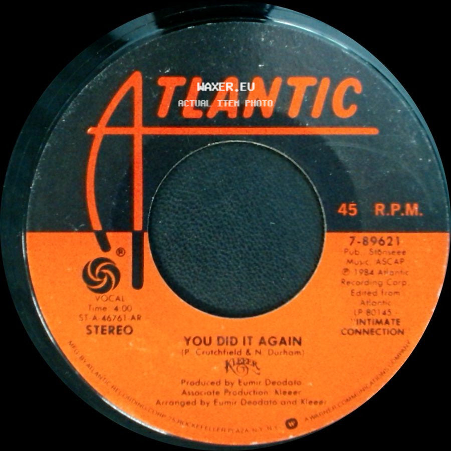 Kleeer / Kleer - Break / You Did It Again side B