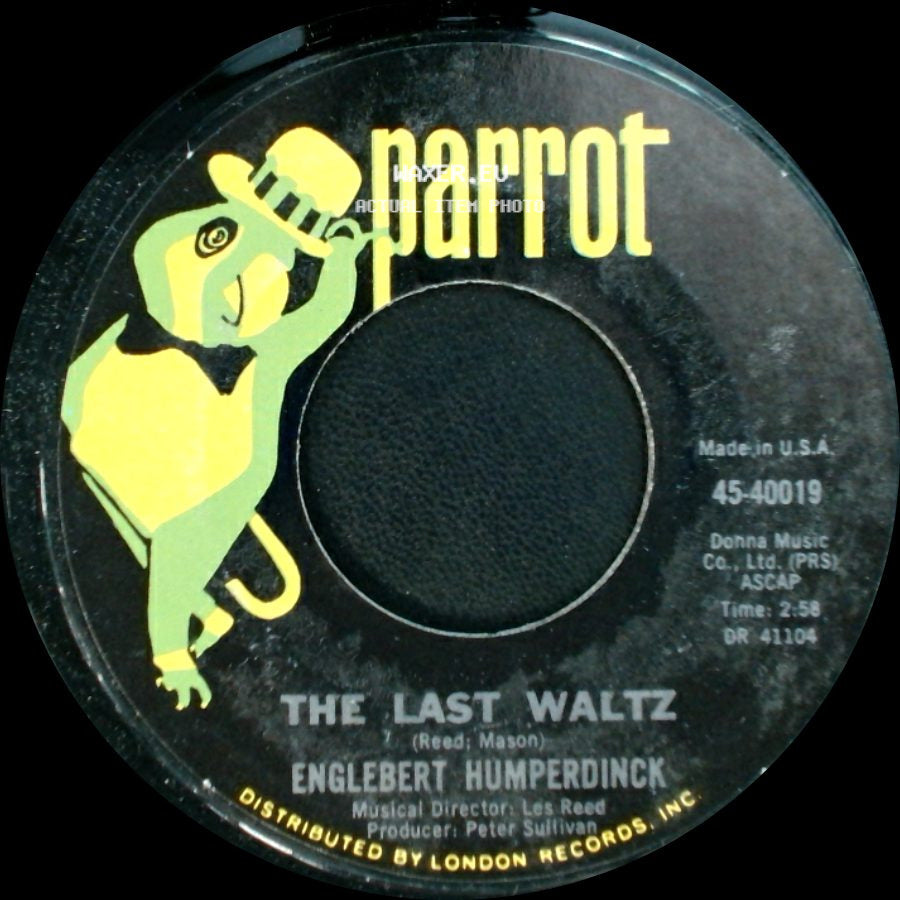 Englebert Humperdinck - The Last Waltz / That Promise side A