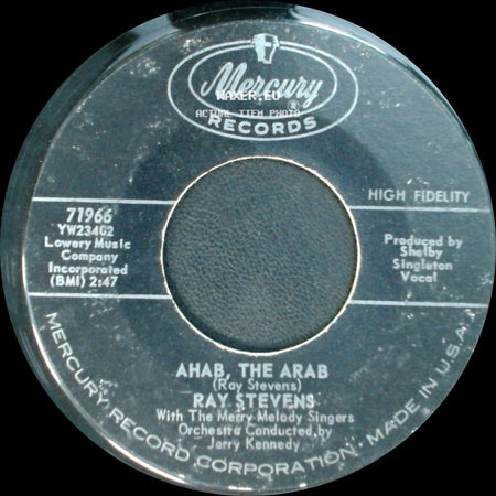Ray Stevens - It's Been So Long / Ahab The Arab side B