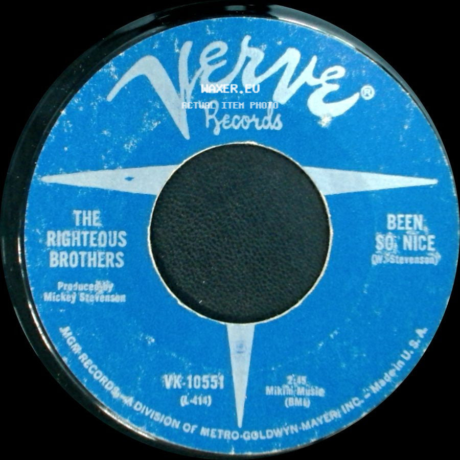 The Righteous Brothers - Stranded-In The Middle Of Noplace / Been So Nice side B