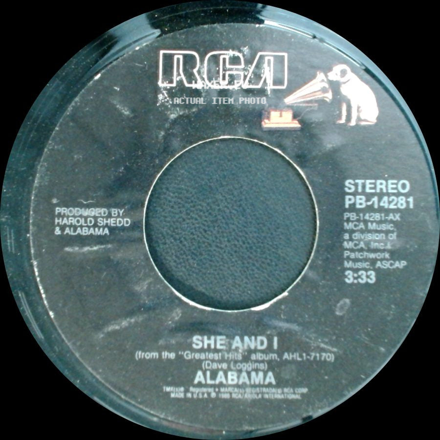 Alabama - She And I / The Fans side A