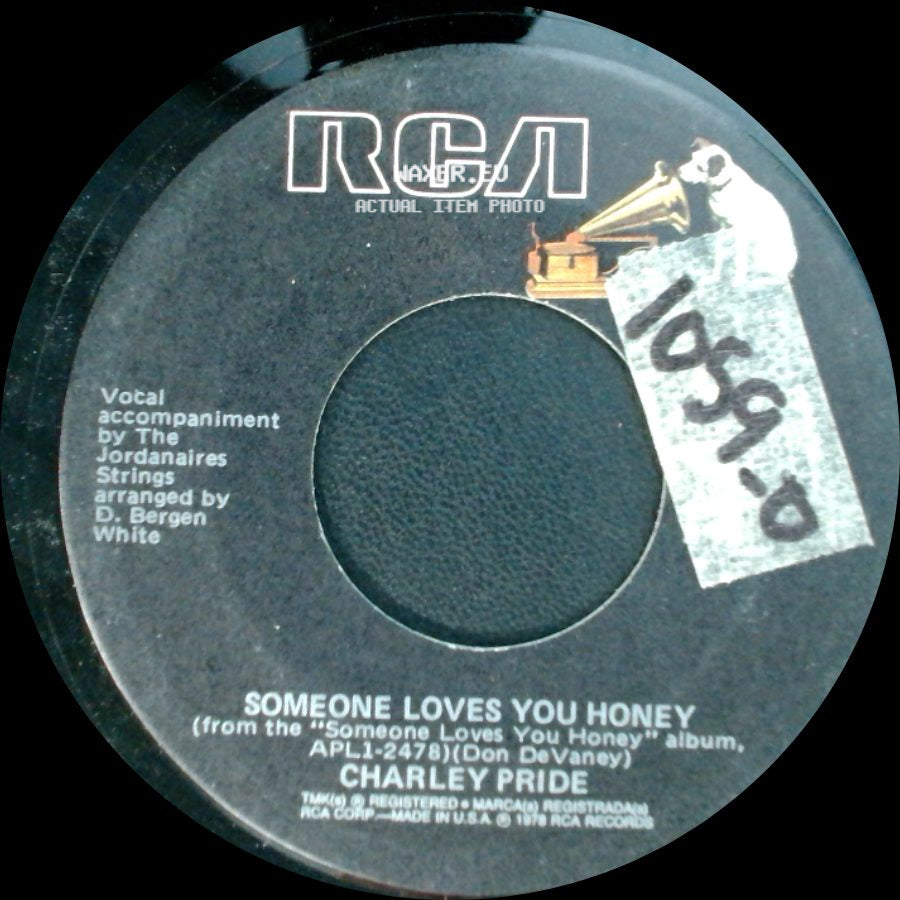Charley Pride - Days Of Our Lives / Someone Loves You Honey side B