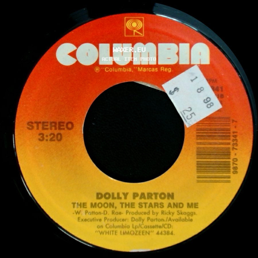 Dolly Parton - White Limozeen / The Moon, The Stars And Me side B