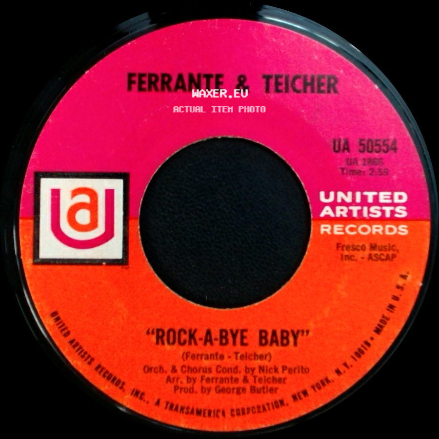 Ferrante & Teicher - Midnight Cowboy / Rock-A-Bye Baby side B