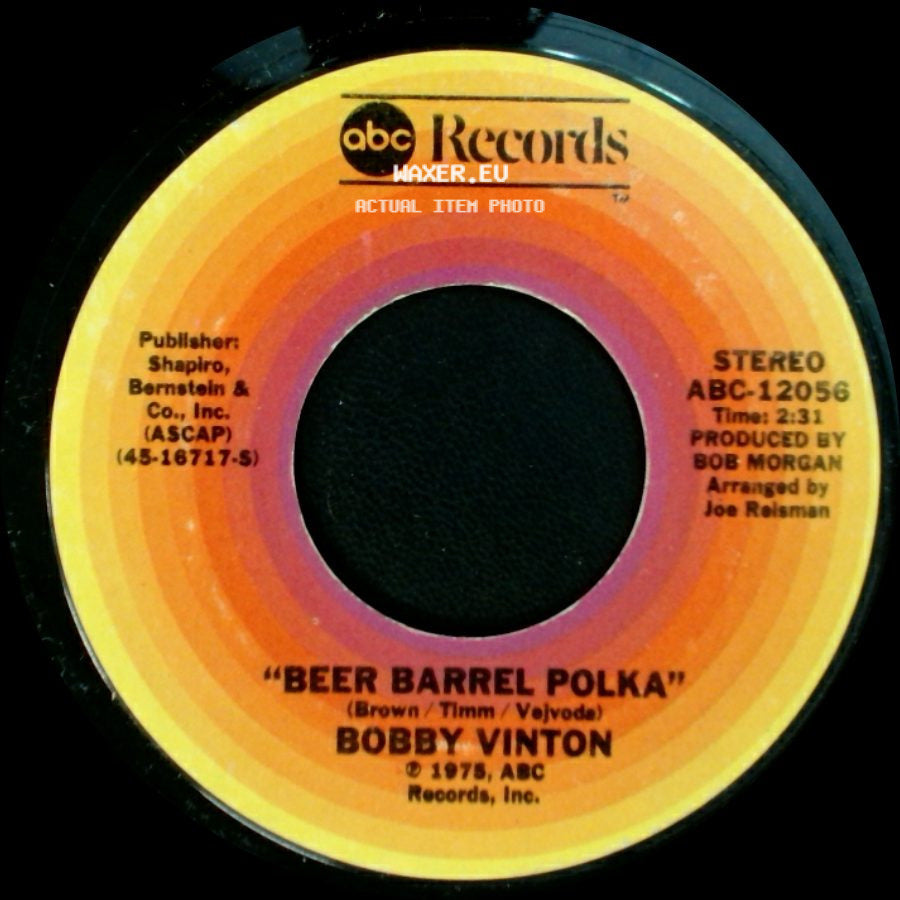 Bobby Vinton - Beer Barrel Polka / Dick And Jane side A