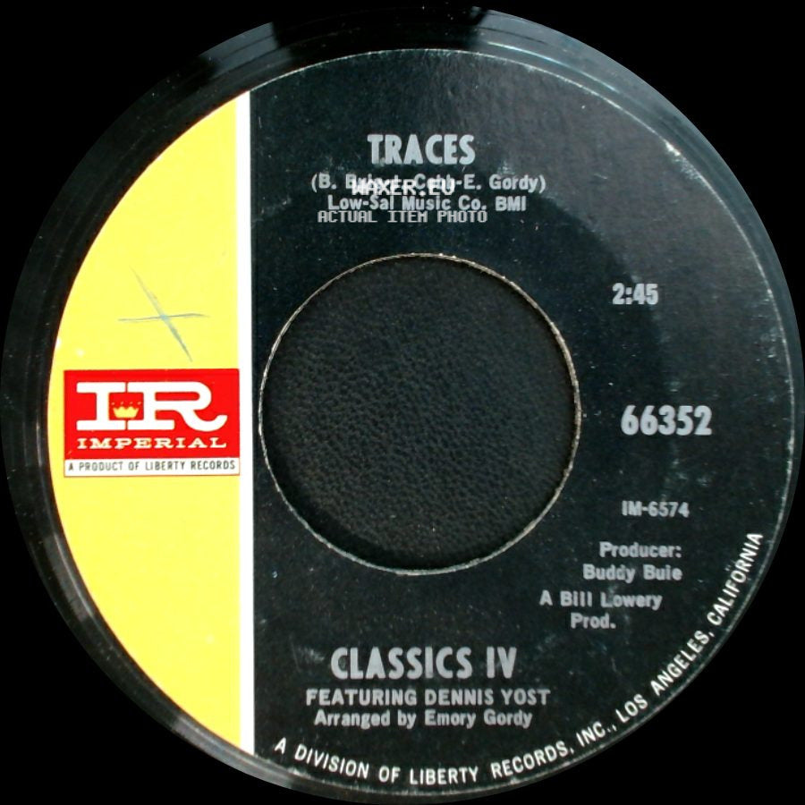 Classics Iv - Mary, Mary / Row Your Boat / Traces side B