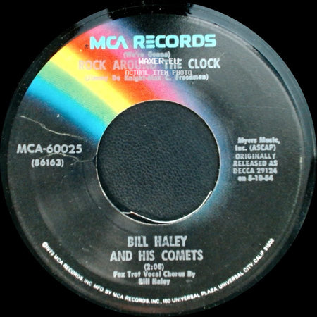 Bill Haley And His Comets - Thirteen Women (And Only One Man In Town) / Rock Around The Clock side B