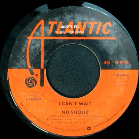 Nu Shooz - Make Your Mind Up / I Can't Wait side B
