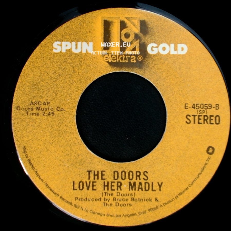 The Doors - Love Her Madly / Riders On The Storm side A