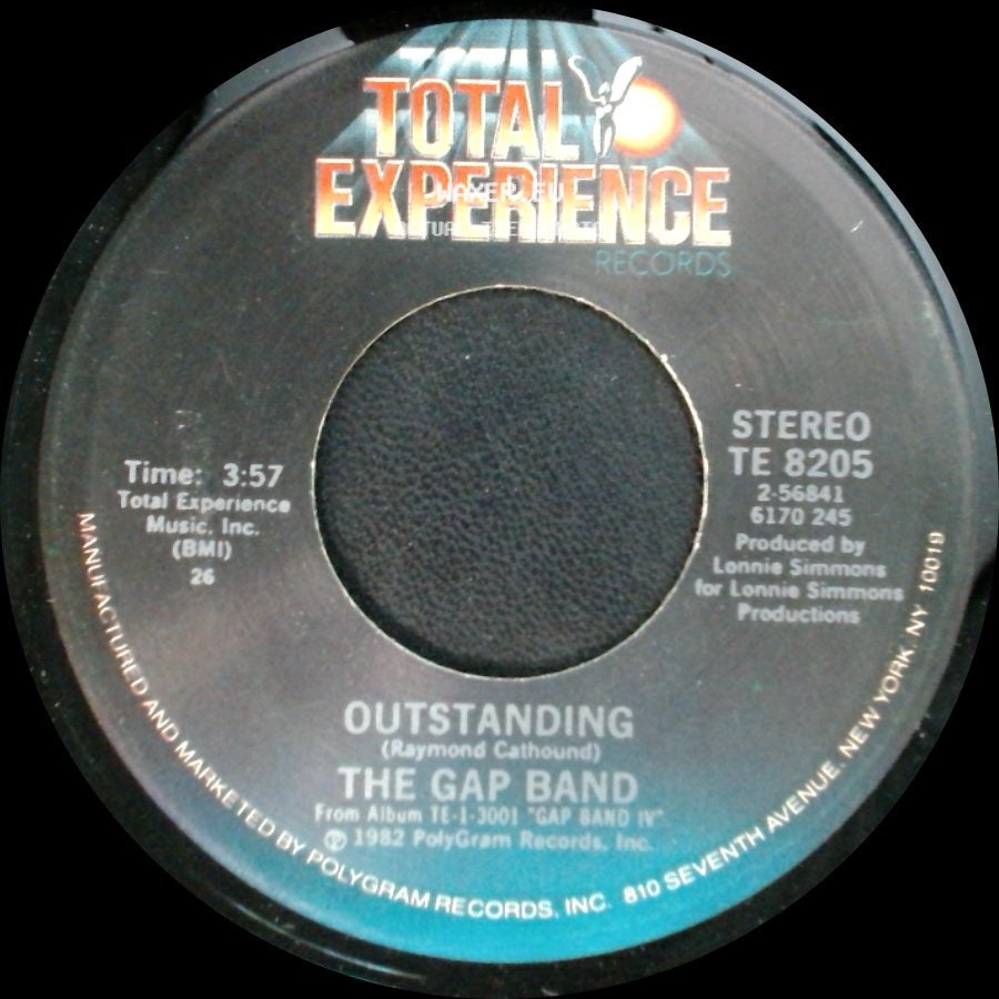 The Gap Band - The Boys Are Back In Town / Outstanding side B