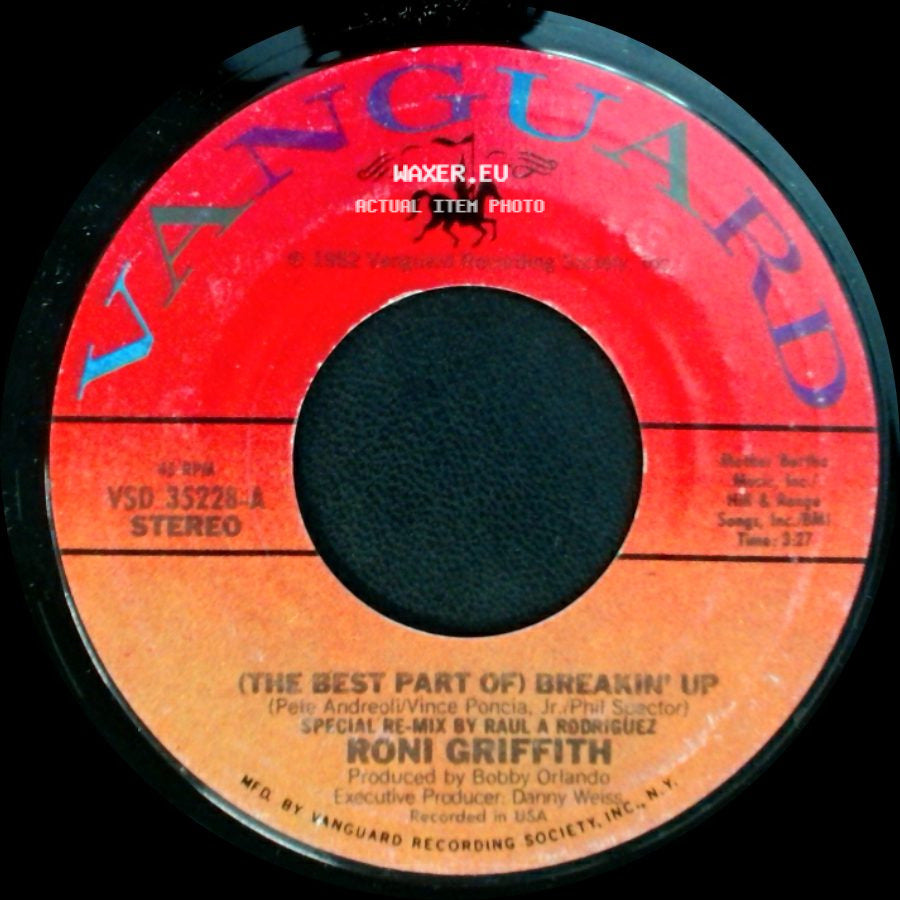 Roni Griffith - Spys / (The Best Part Of) Breakin' Up side B